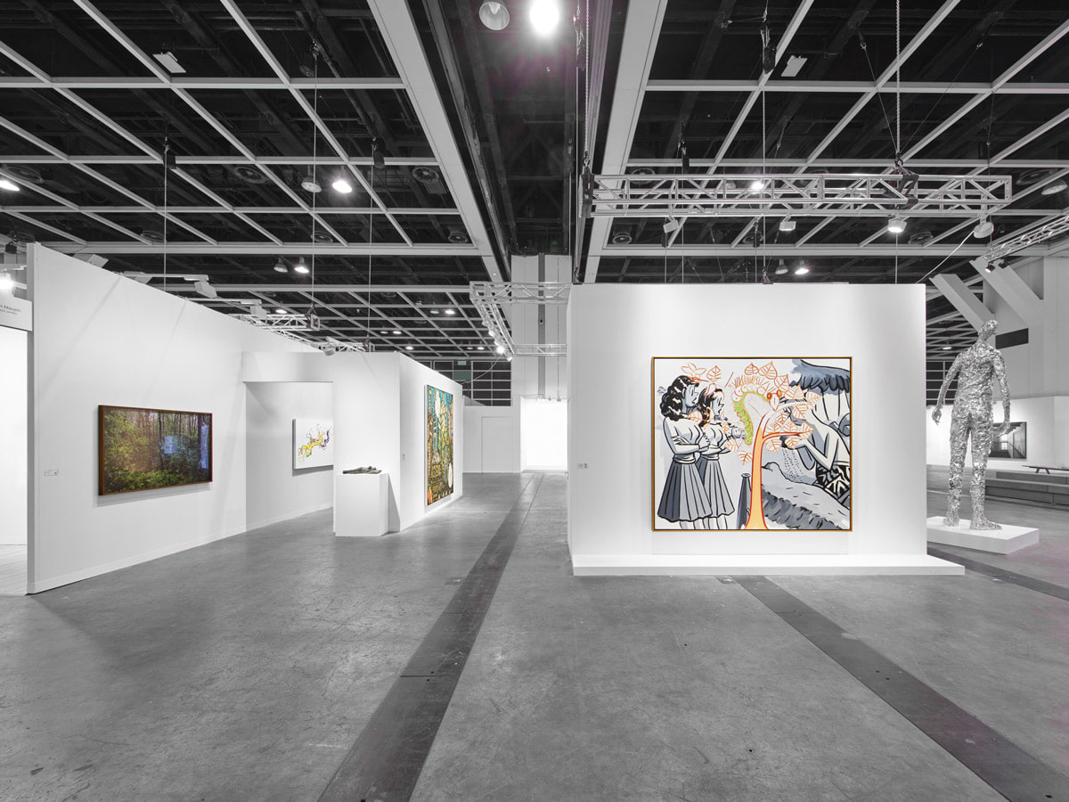 Art Basel Hong Kong 2022, Installation view, Lehmann Maupin, Booth 1C17