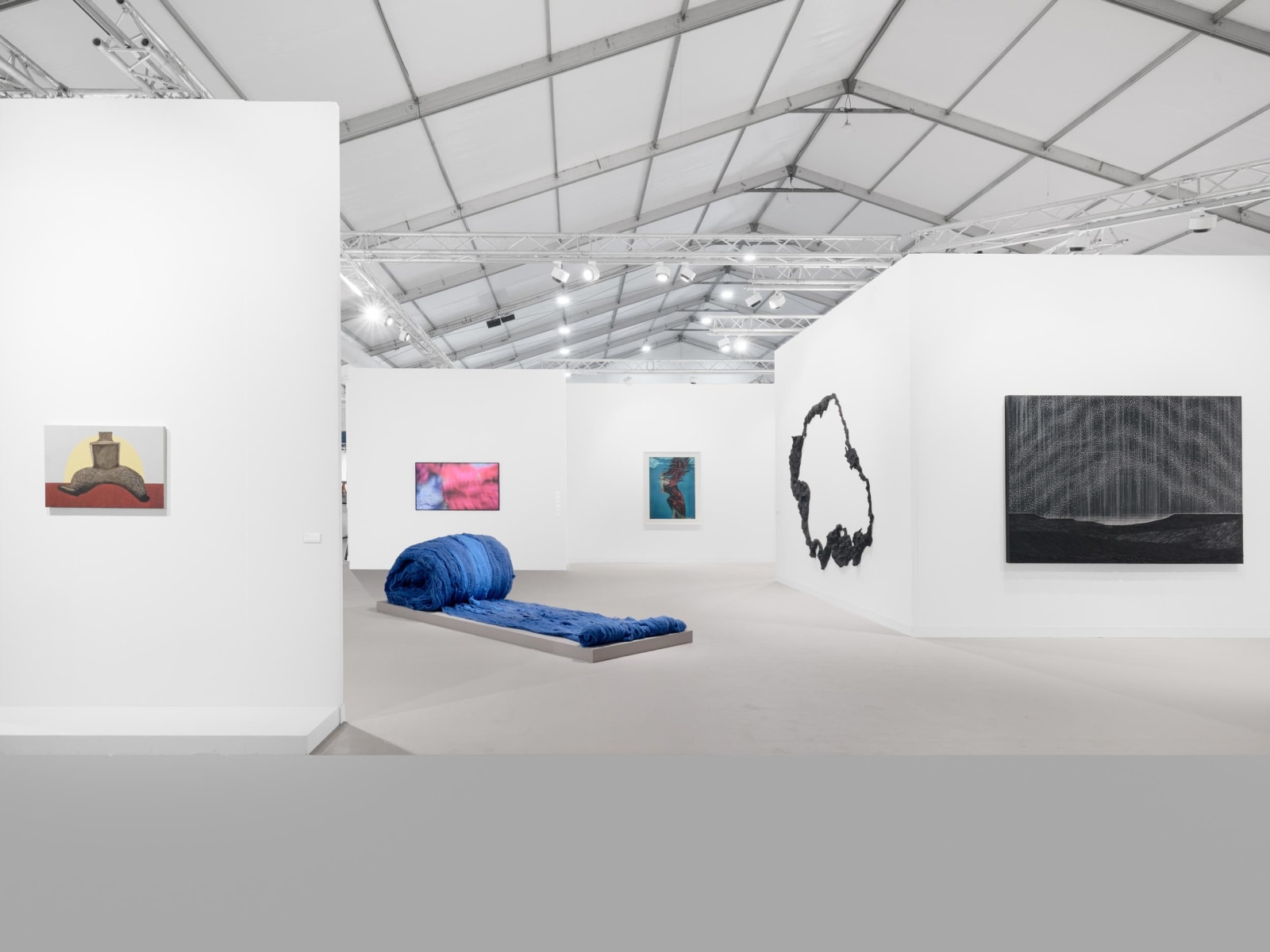 Frieze London 2022, Installation view, Lehmann Maupin, Booth F2