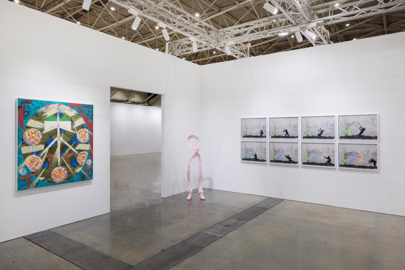 Taipei Dangdai 2023, Installation view, Lehmann Maupin, Booth C11