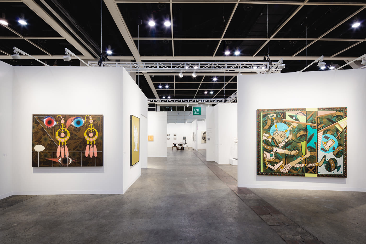 Art Basel Hong Kong 2021, Installation view, Lehmann Maupin, Booth 1D29