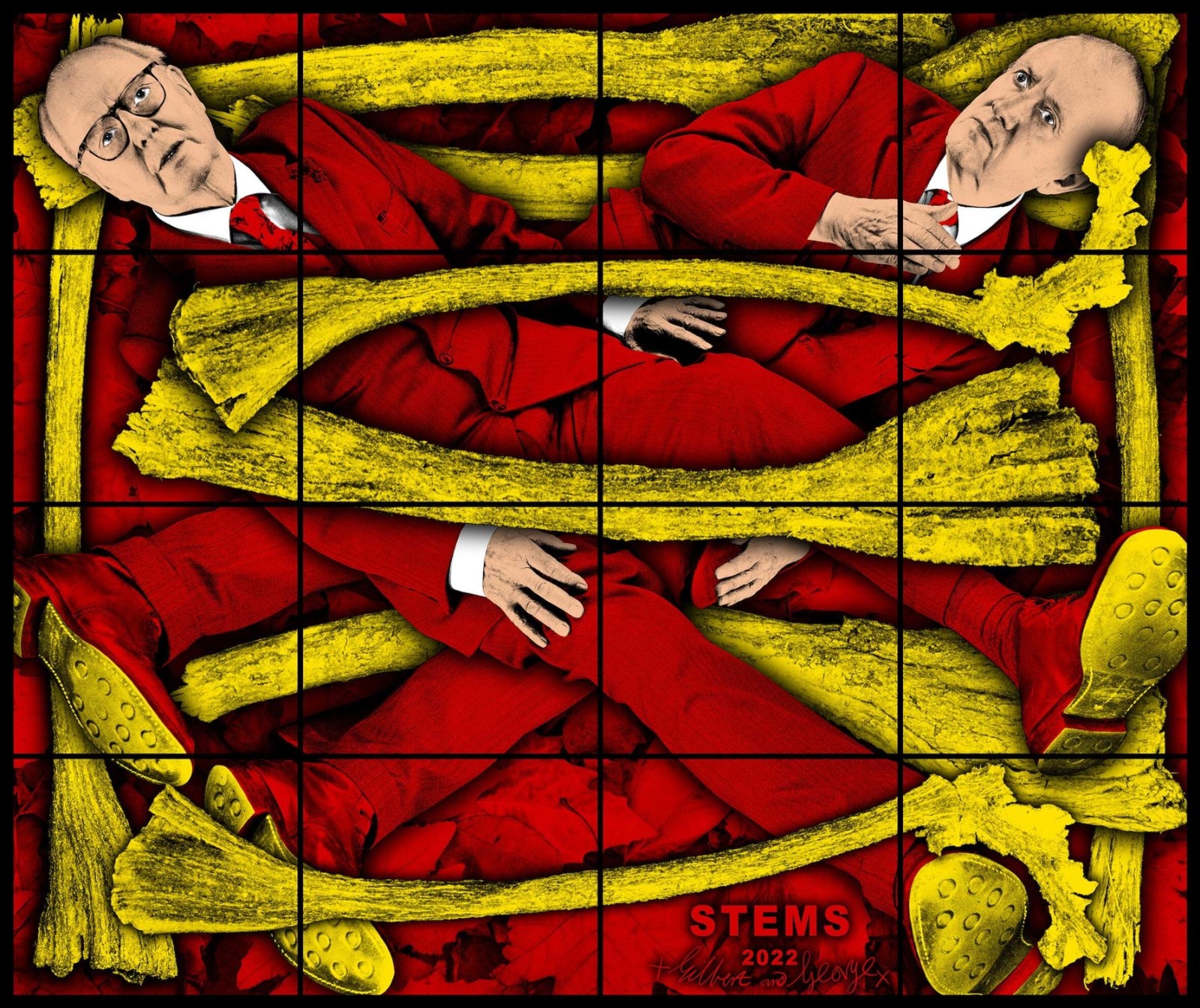 GILBERT &amp;amp; GEORGE, STEMS, 2023