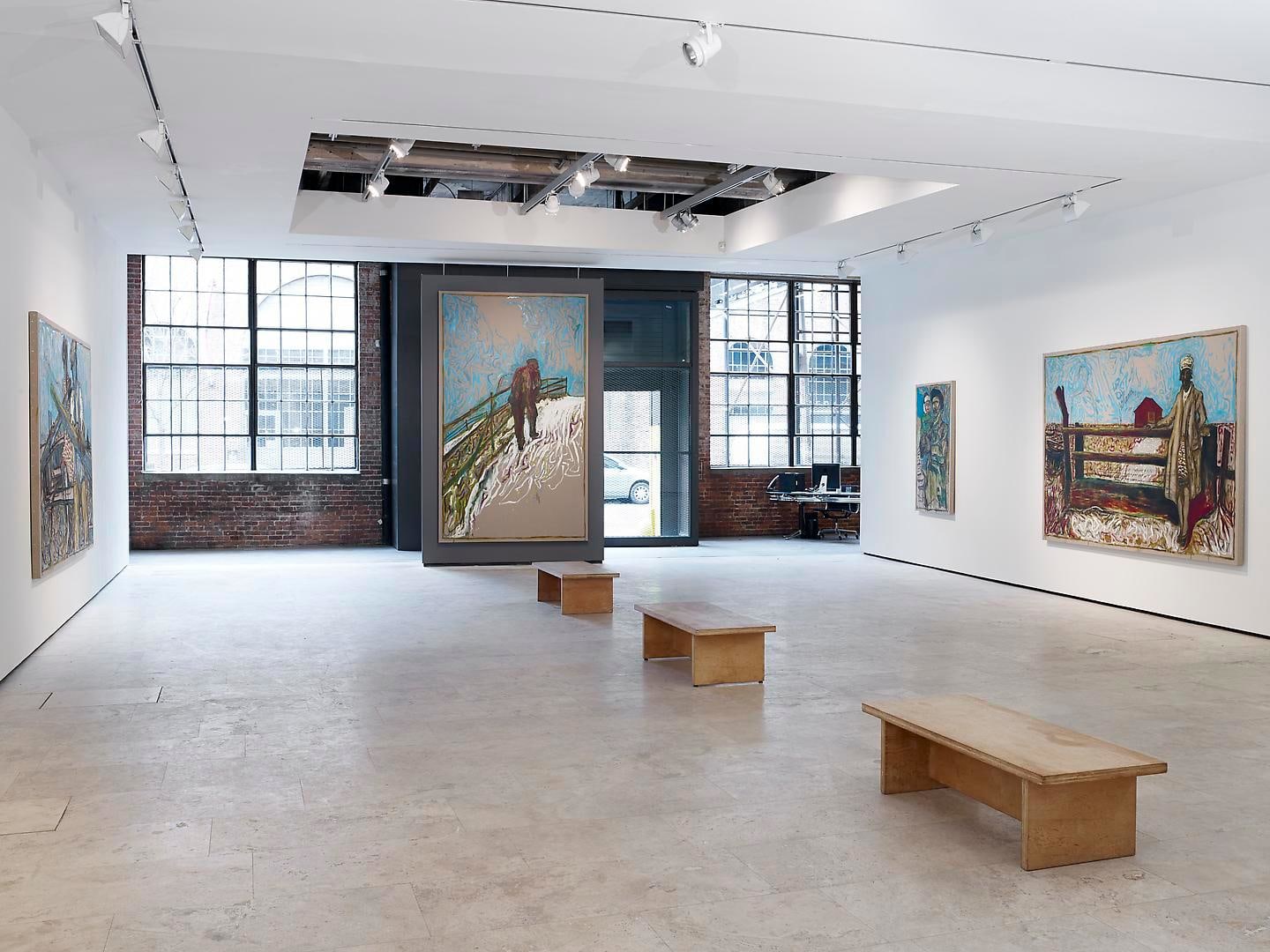 Billy Childish Installation view 1