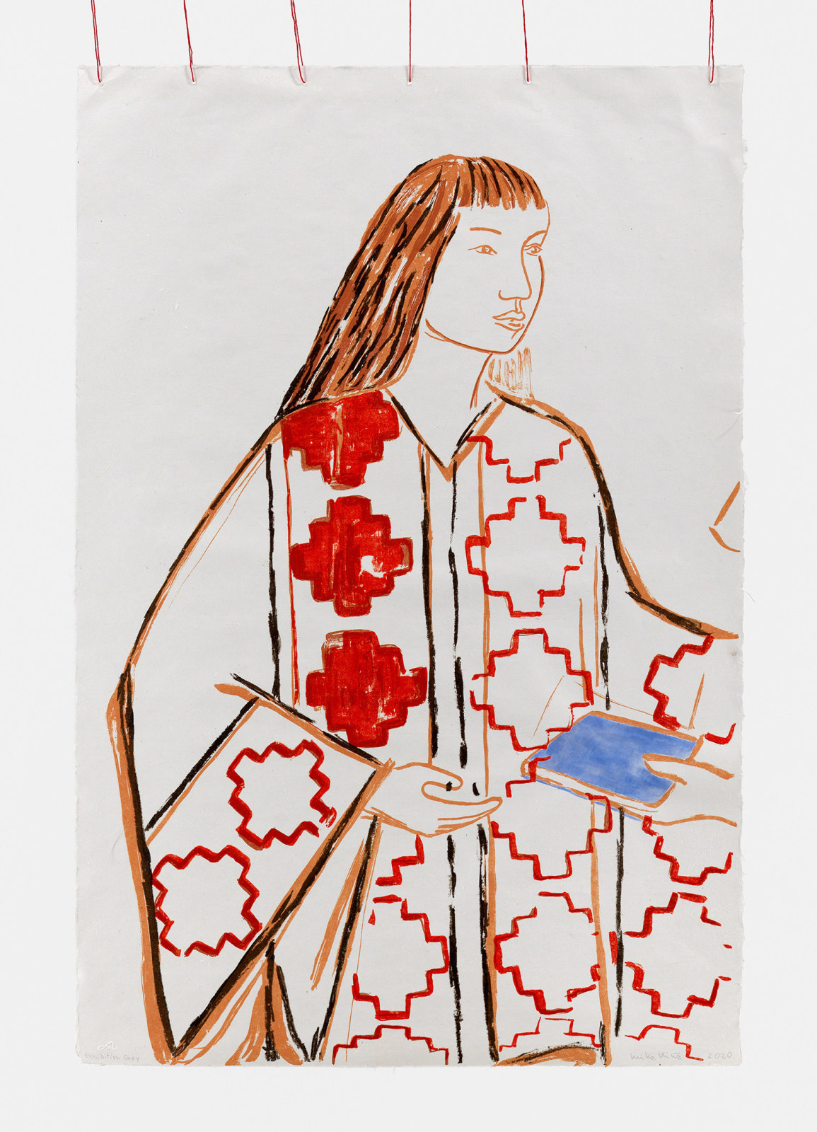 CECILIA VICU&Ntilde;A, Ni&ntilde;a Mapuche, 1975&ndash;2021 (detail)