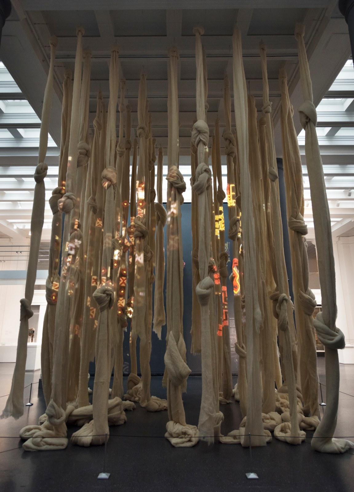 Cecilia Vicu&ntilde;a,&nbsp;Quipu desaparecido (Disappeared Quipu), 2018