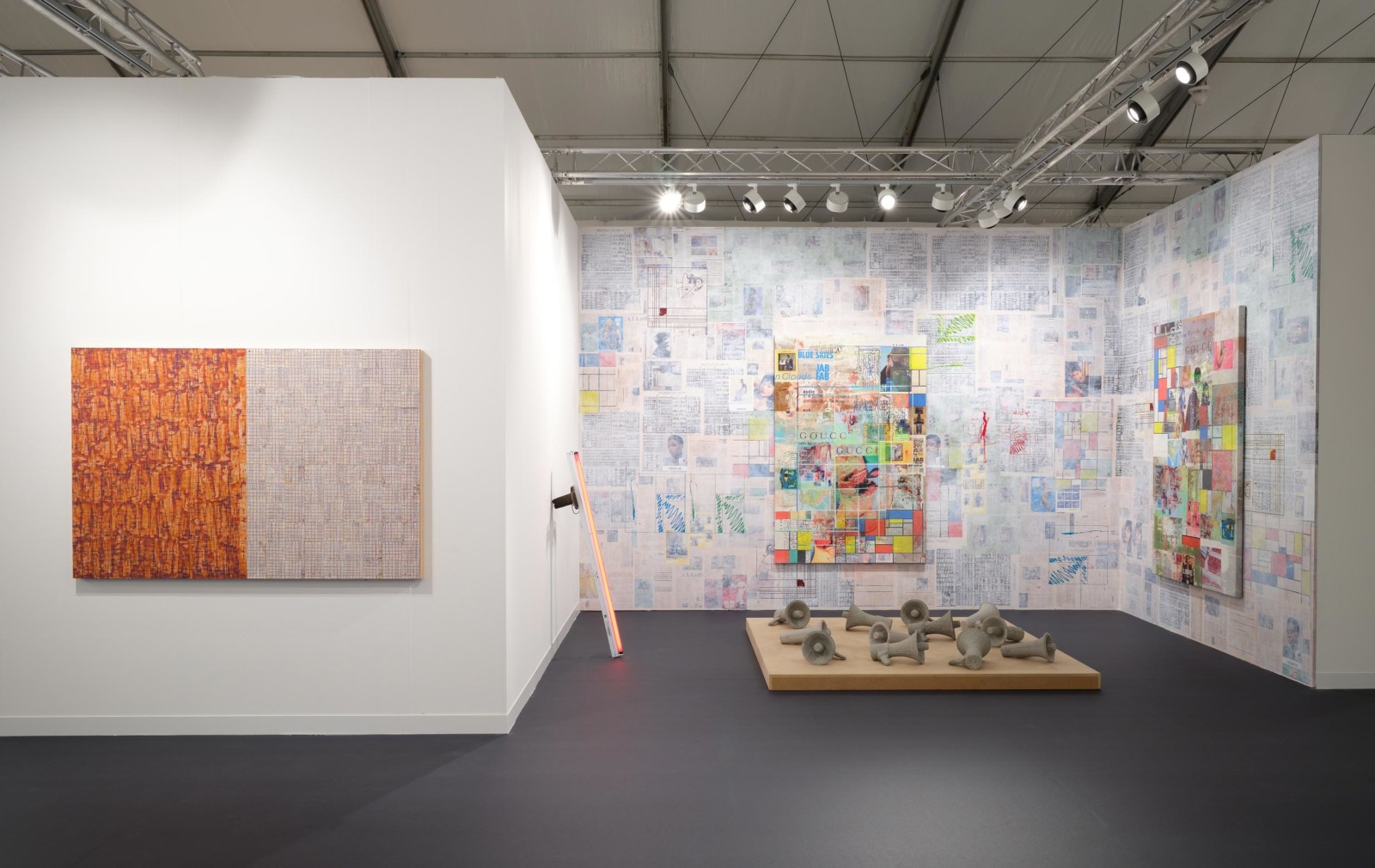 Frieze London 2023, Installation view, Lehmann Maupin, Booth F2