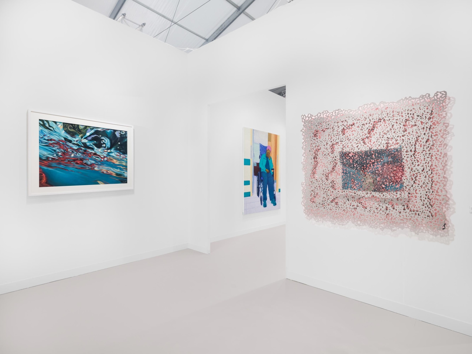 Frieze London 2022, Installation view, Lehmann Maupin, Booth F2