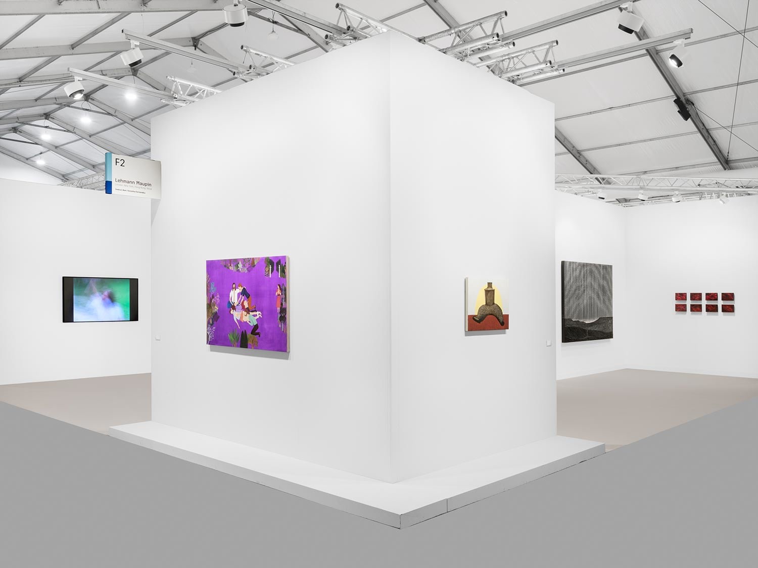 Frieze London 2022, Installation view, Lehmann Maupin, Booth F2