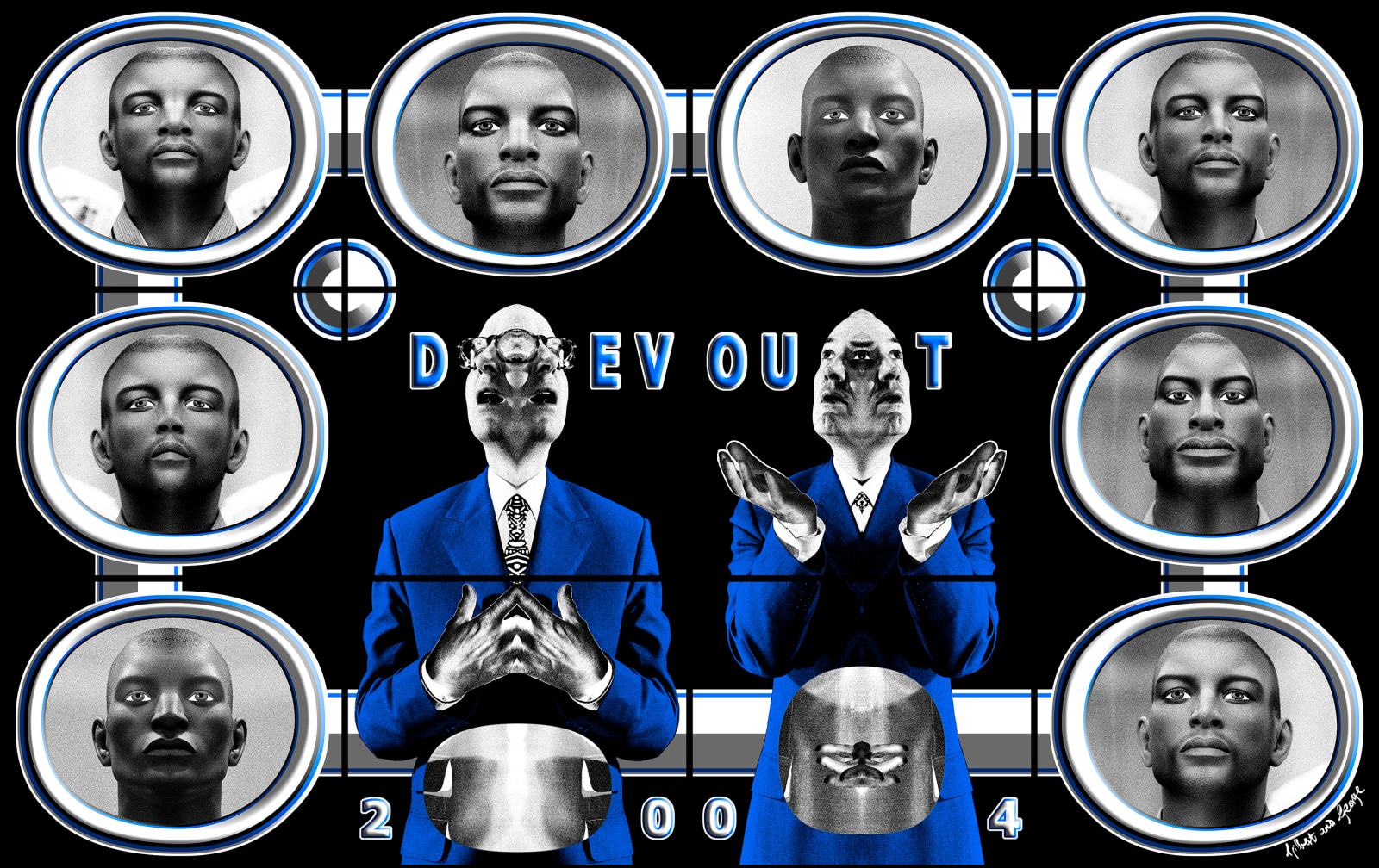 GILBERT &amp;amp; GEORGE, Devout, 2004