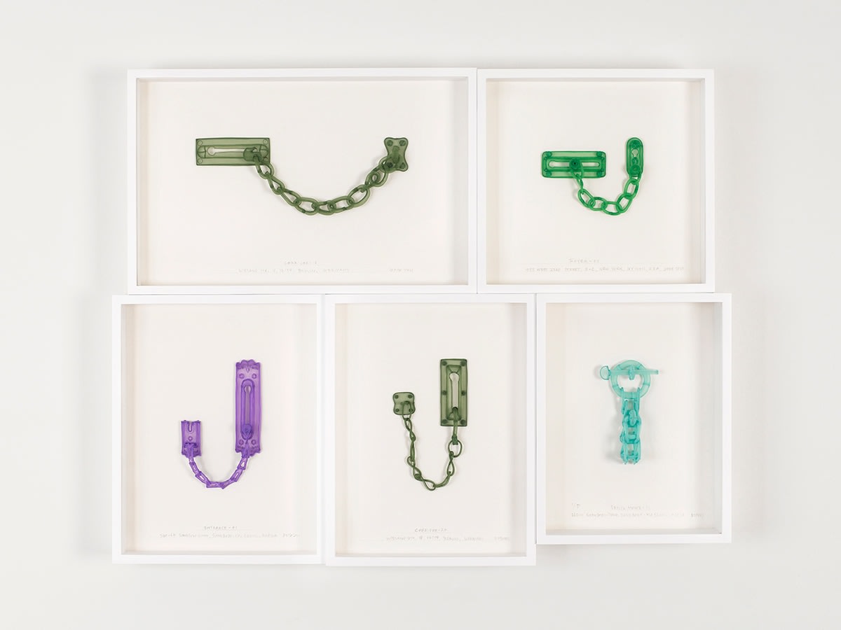 DO HO SUH, Chain Locks: Berlin, New York, Seoul Homes, 2021