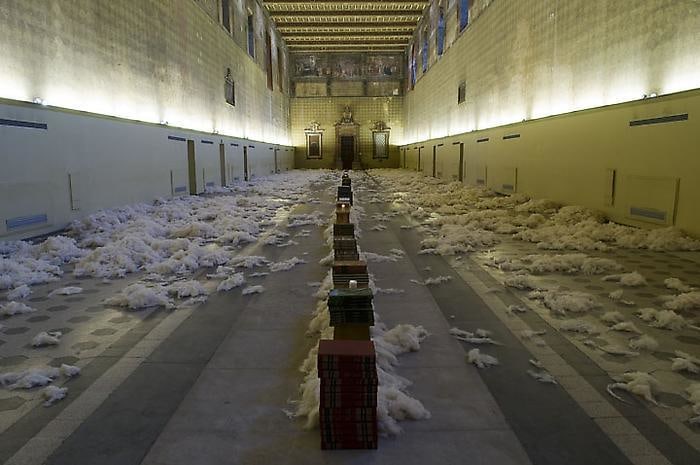  STEFANO ARIENTI, 	Installation view of Enciclopedia, Complesso Monumentale Santo Spirito, Sassia, Italy