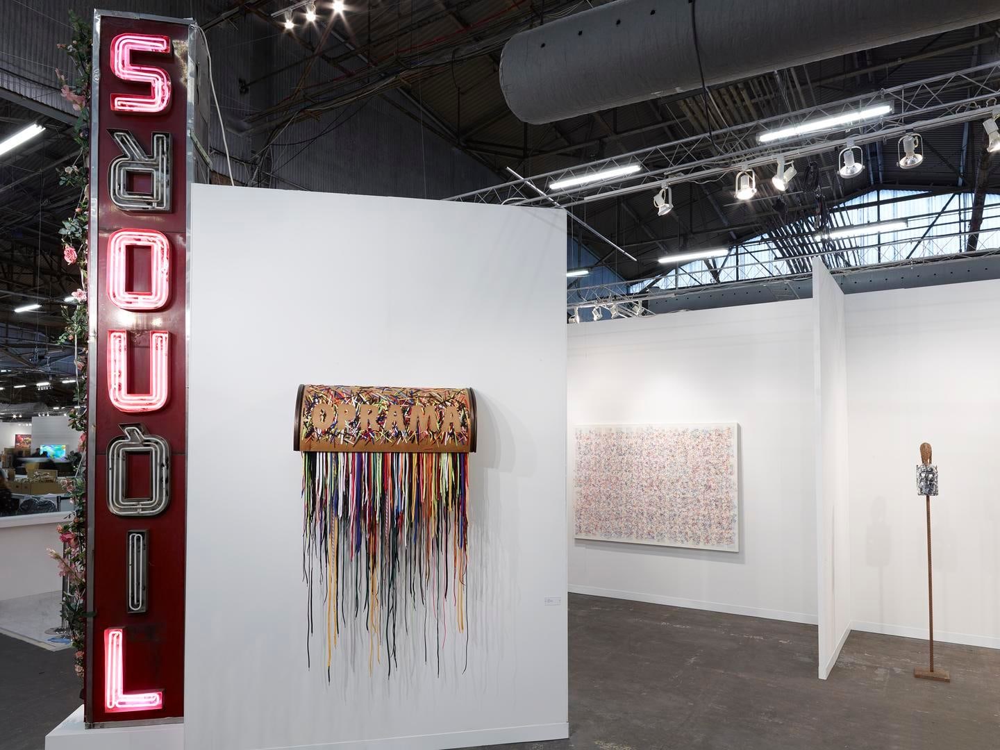  Installation view, Booth 1000, The Armory Show 2015