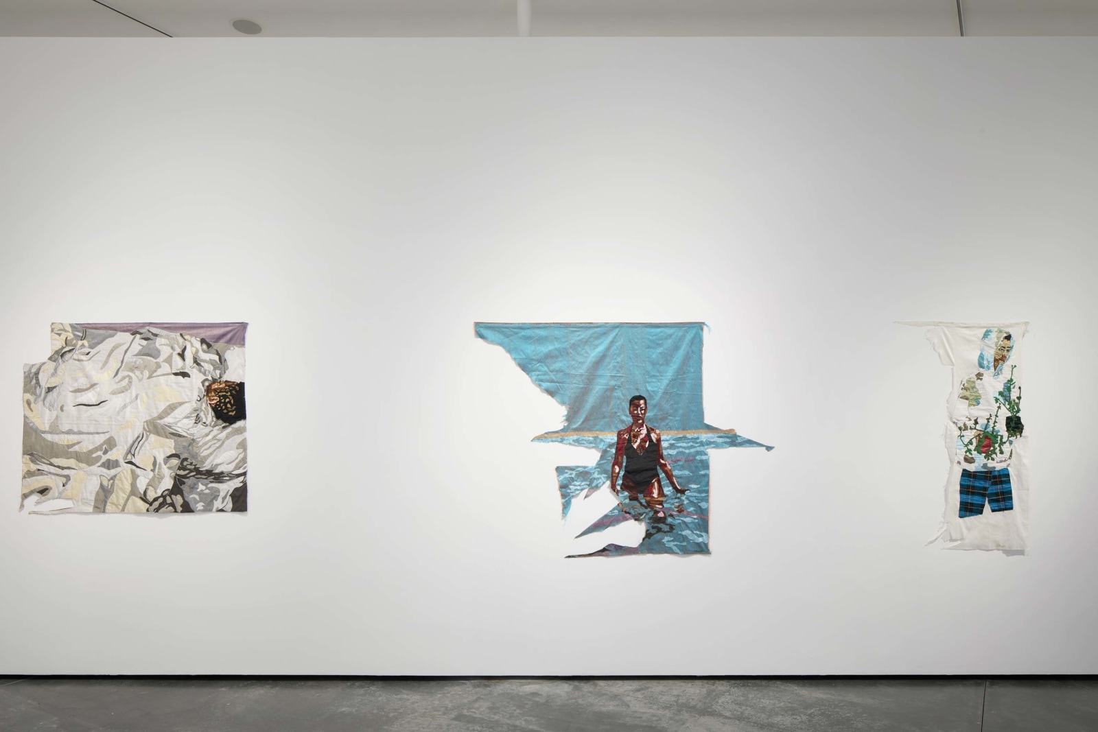 Billie Zangewa: Field of Dreams, Installation view