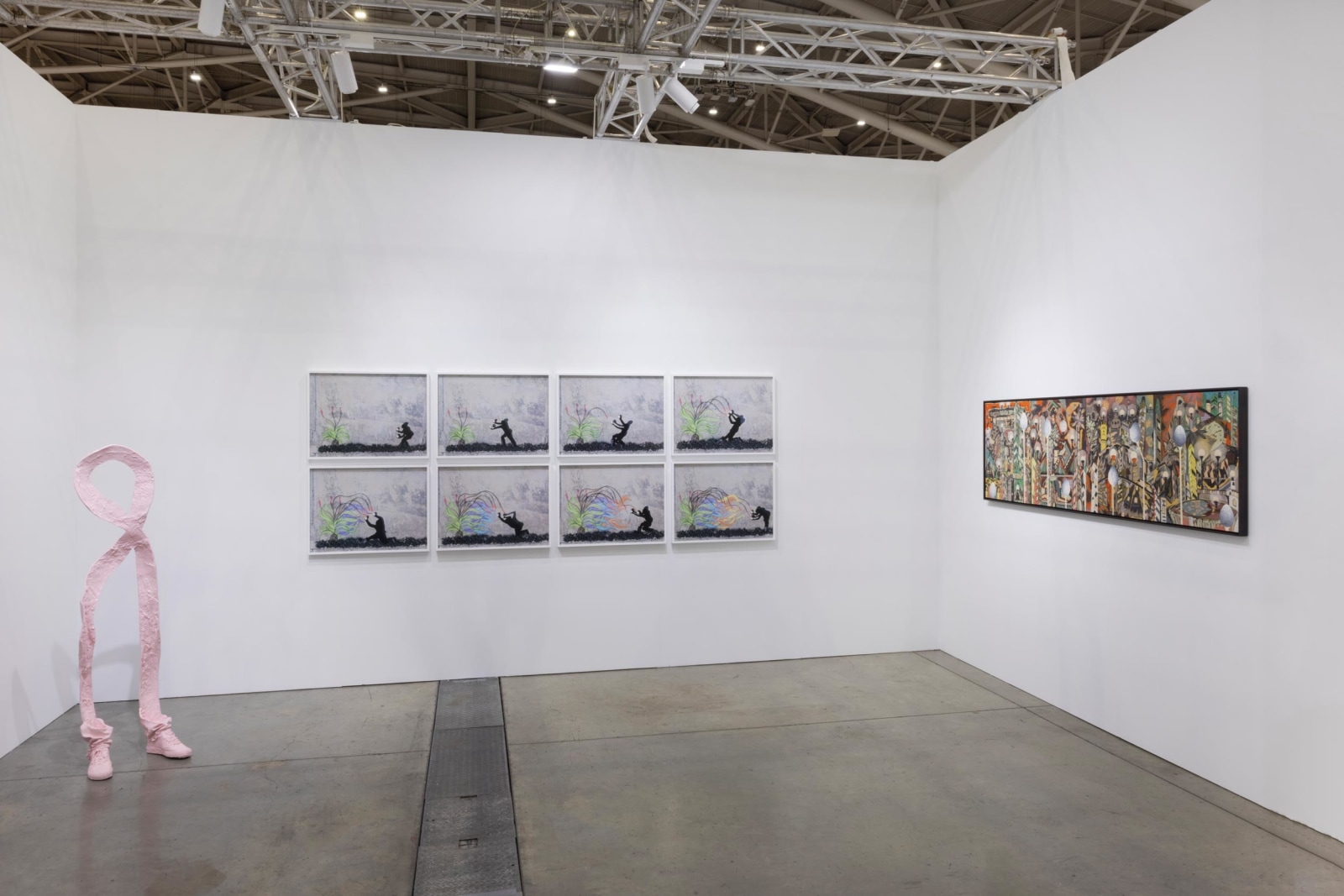 Taipei Dangdai 2023, Installation view, Lehmann Maupin, Booth C11