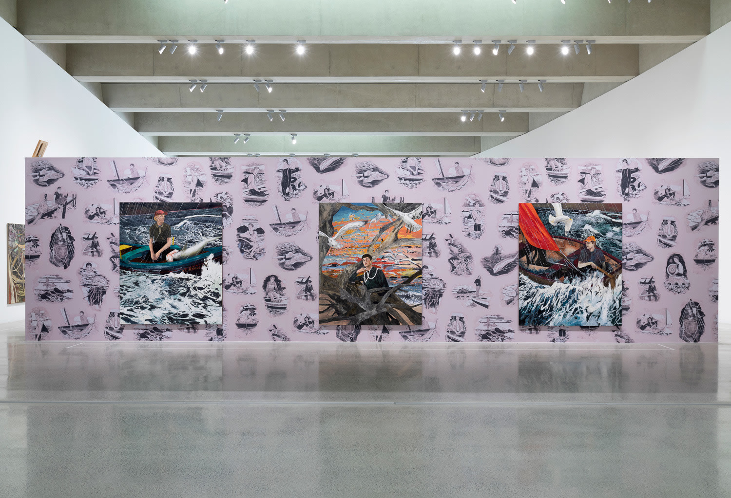 Hernan Bas: Choose Your Own Adventure, Installation View