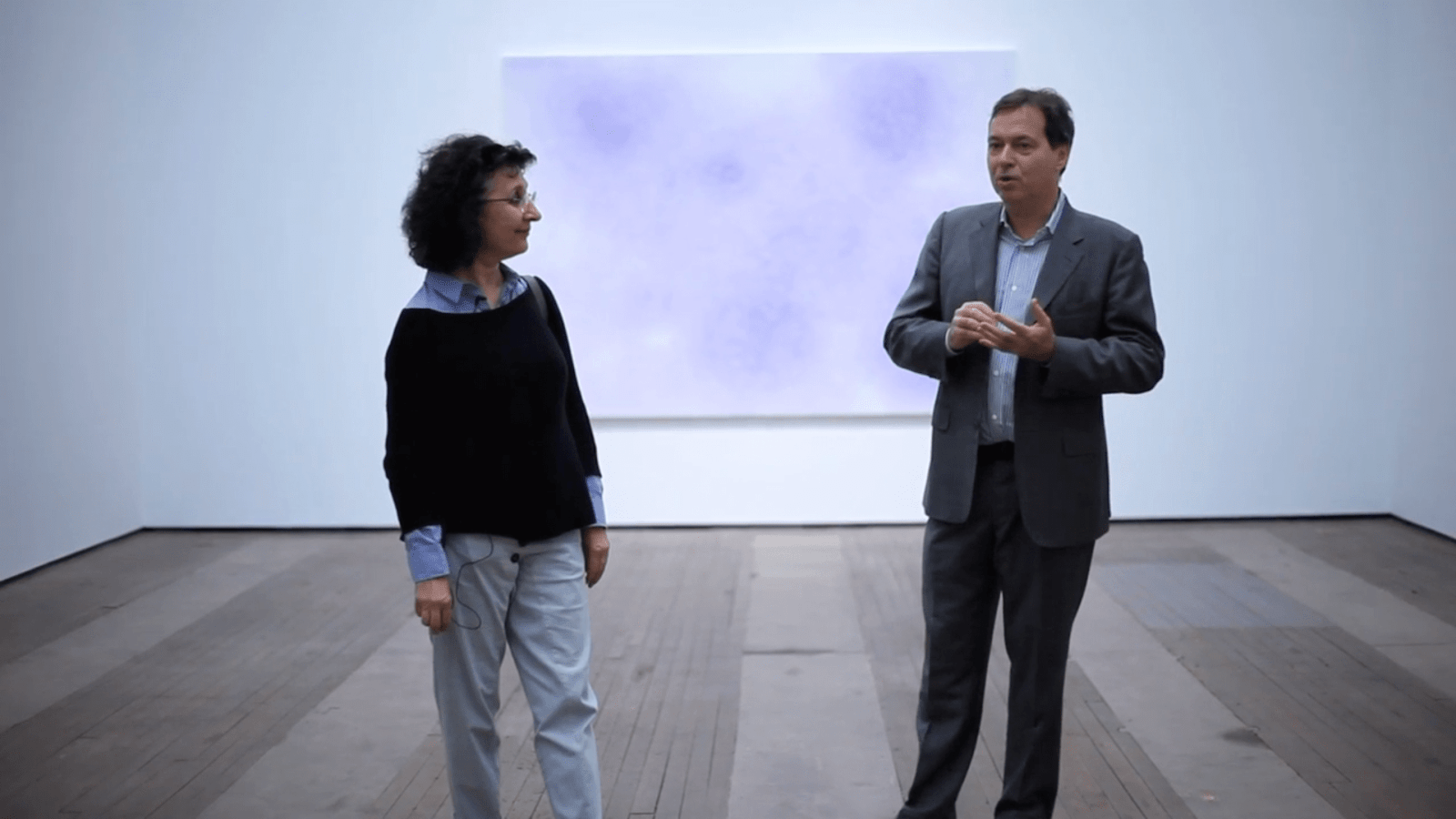 Shirazeh Houshiary and Joachim Pissarro in conversation