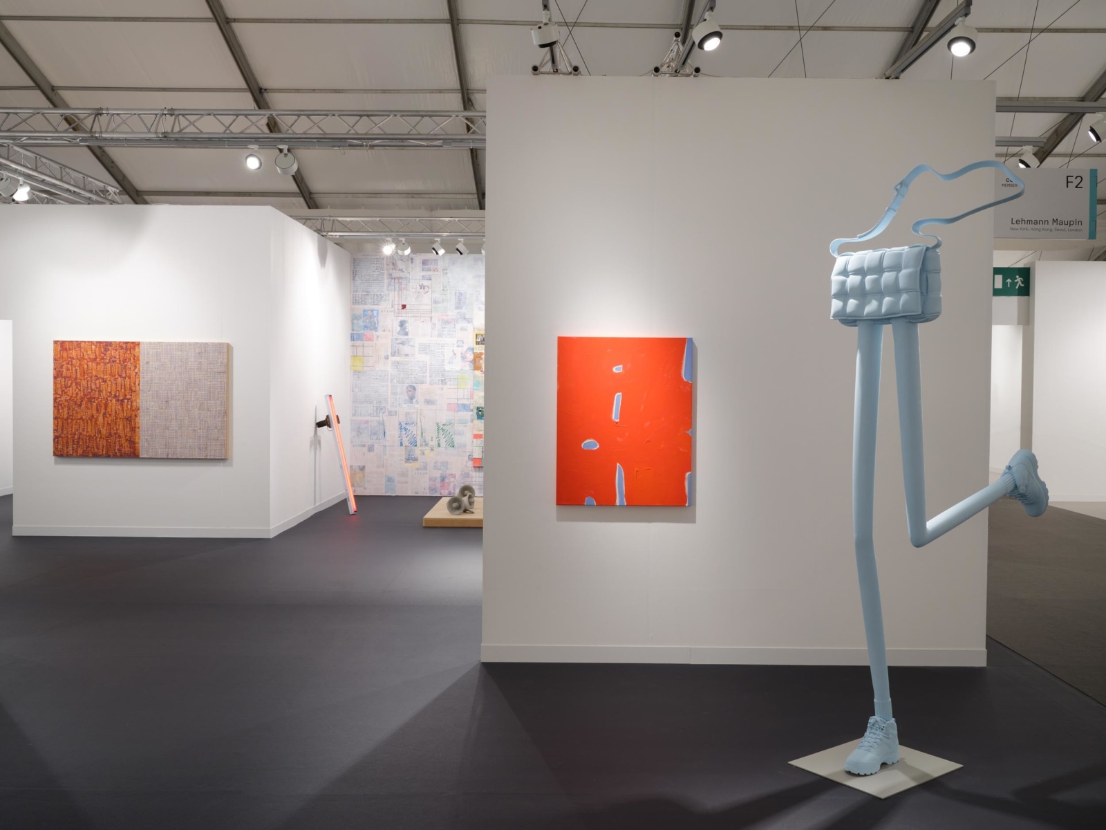 Frieze London 2023, Installation view, Lehmann Maupin, Booth F2