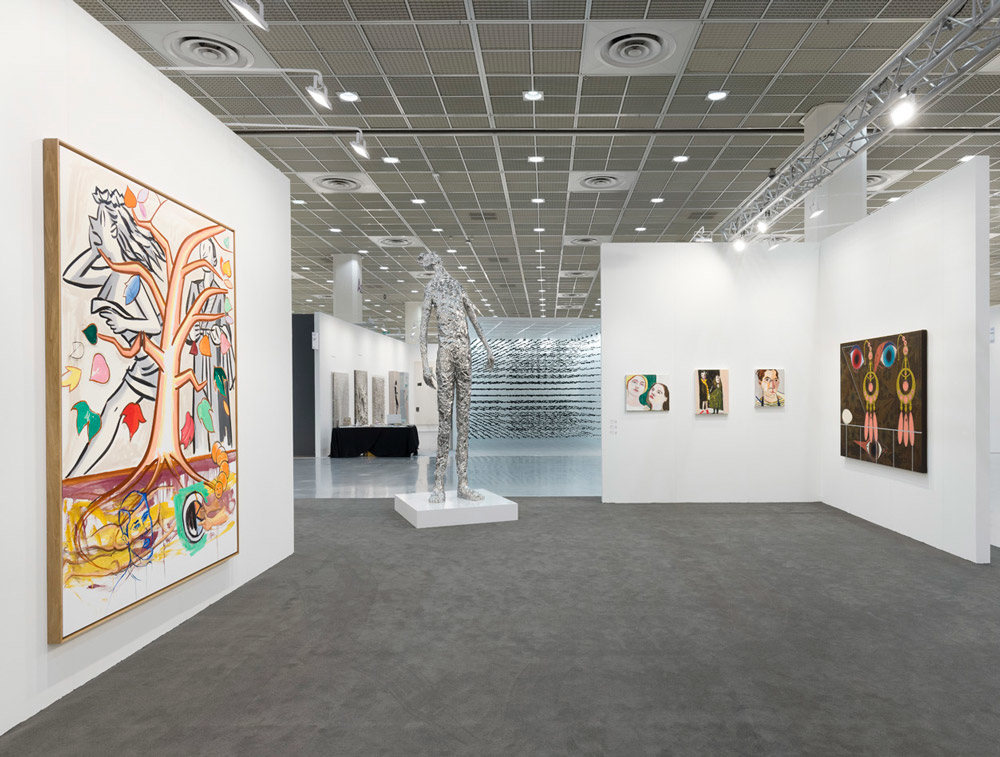 Installation view, Lehmann Maupin, KIAF, Seoul, Booth A44