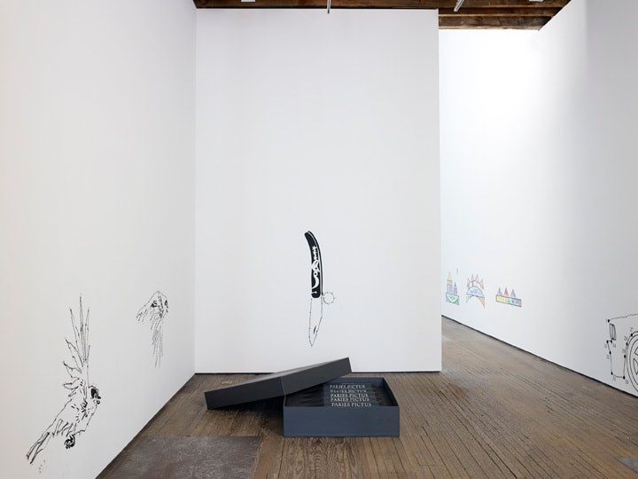 ROBIN RHODE: Paries Pictus Installation view 2