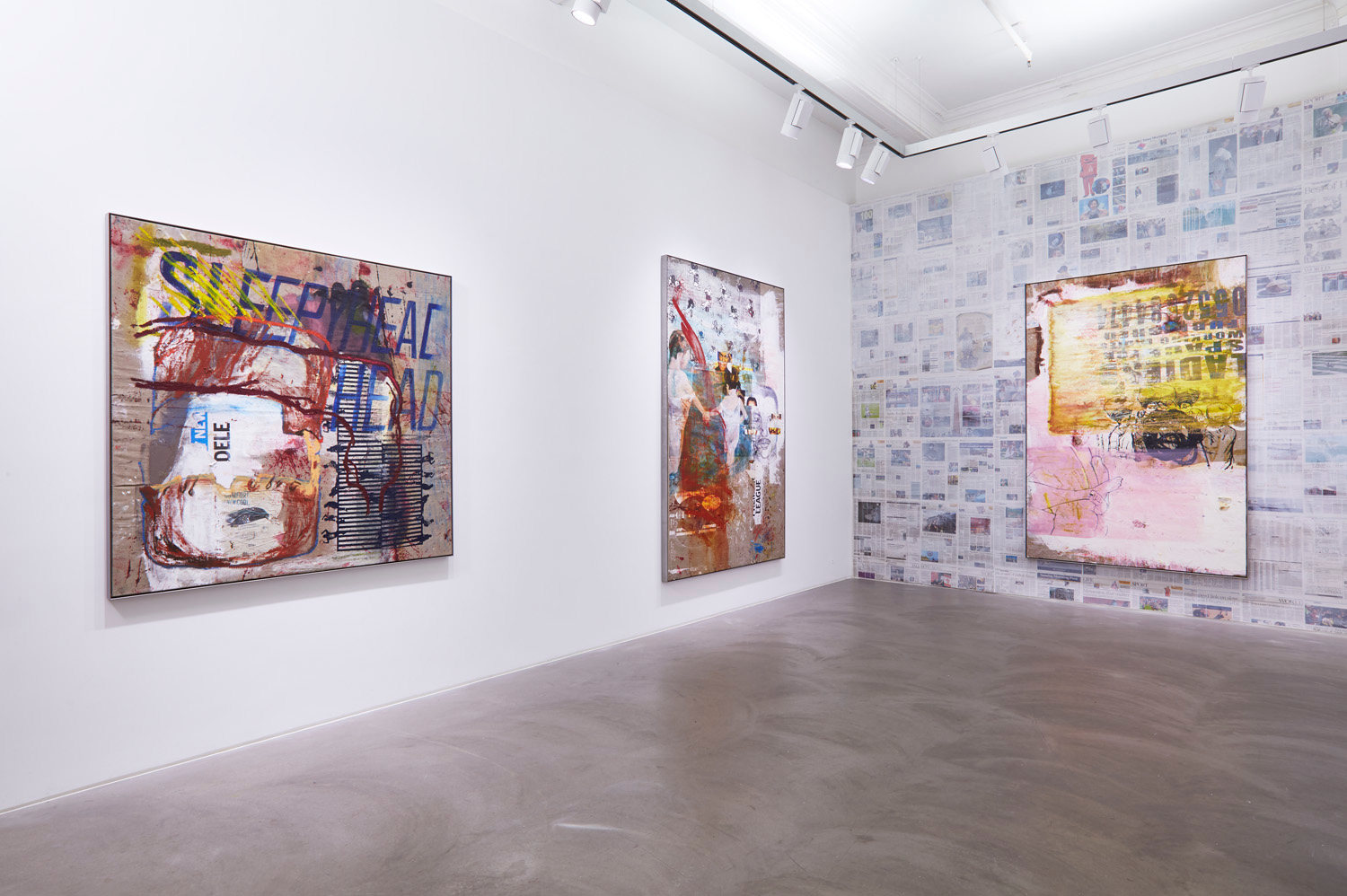 Mandy El-Sayegh,&nbsp;Dispersal, Installation view at Lehmann Maupin, Hong Kong