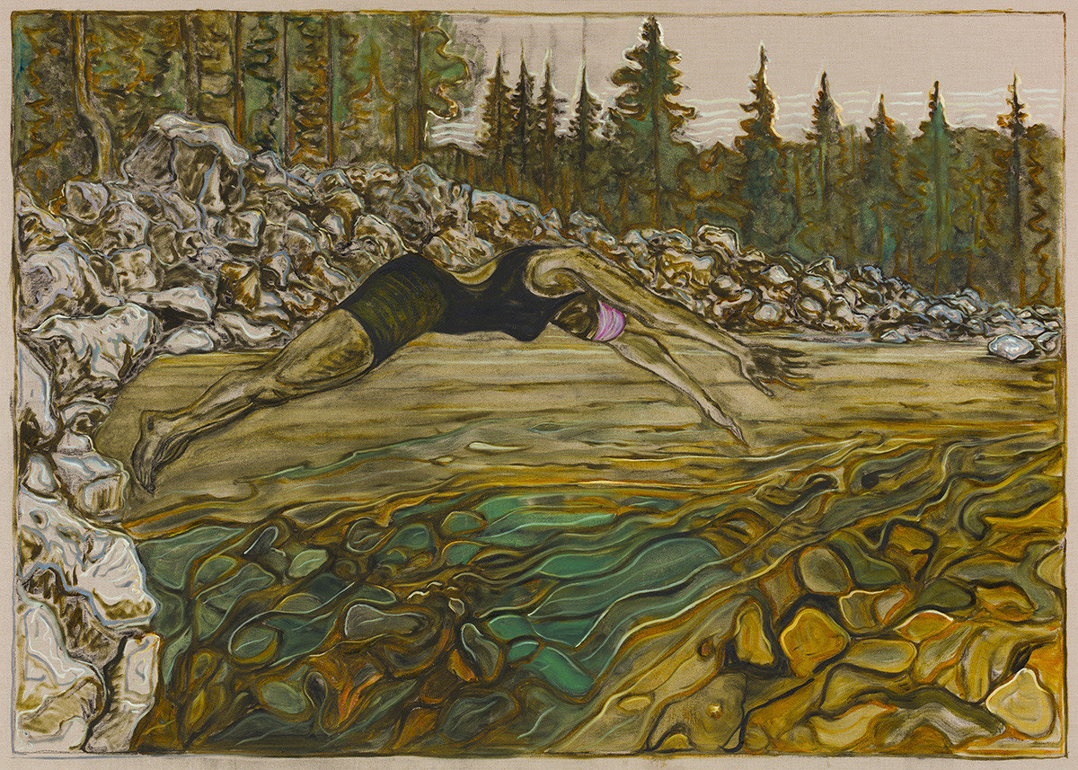 BILLY CHILDISH, diver, yuba river, 2020