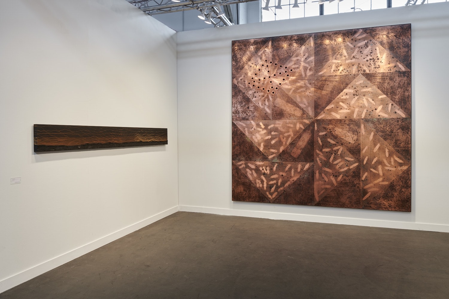 Installation view of Lehmann Maupin's booth at FOG art fair 2020, view 4