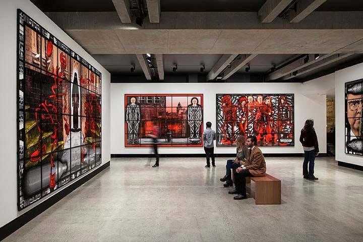  Gilbert &amp;amp; George: The Art Exhibition, at the Museum of Old and New Art, 	