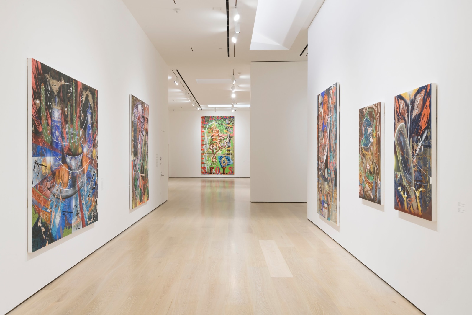 Lari Pittman: Declaration of Independence Installation View 20.