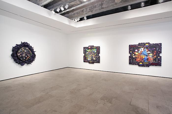 ASHLEY BICKERTON Nocturnes Installation View 3