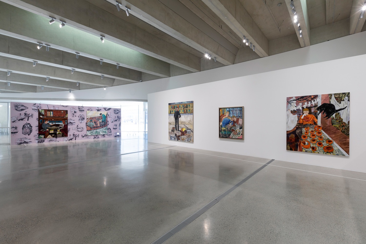 Hernan Bas: Choose Your Own Adventure, Installation View