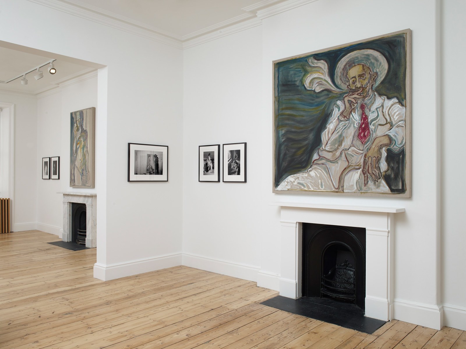 Billy Childish,&nbsp;In Residence, Installation view, Lehmann Maupin, London, 2020