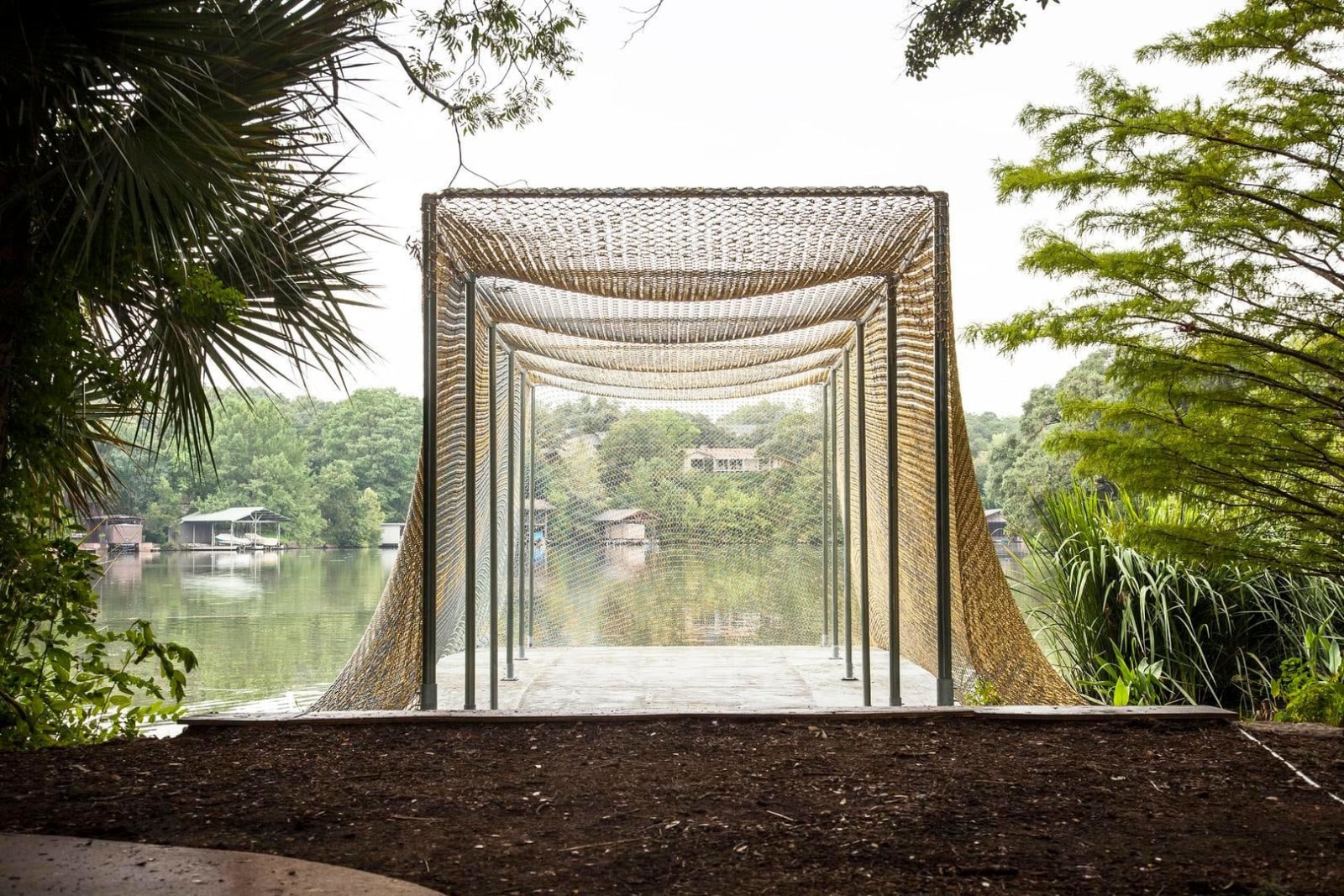  Installation view,&nbsp;Do Ho Suh, The Contemporary Austin &ndash;&nbsp;Betty and Edward Marcus Sculpture Park at Laguna Gloria