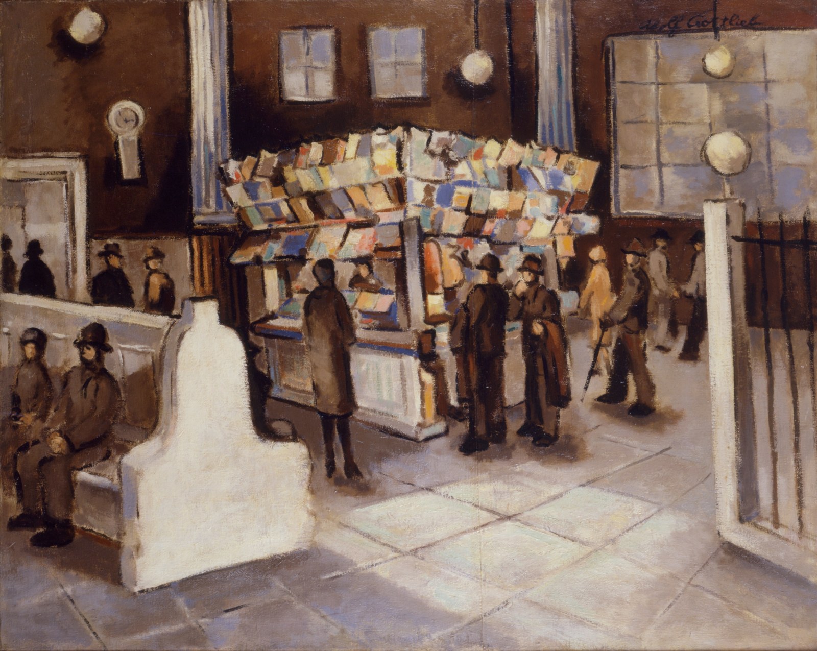 Gottlieb/Rothko - The Realist Years - Exhibitions - 125 Newbury Gallery