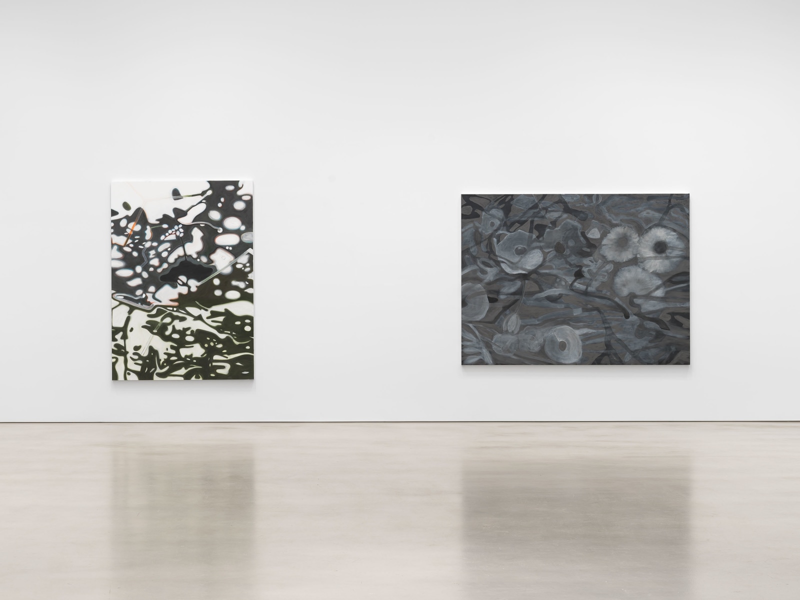 Installation view, Ross Bleckner, Mashber, Petzel, 2024