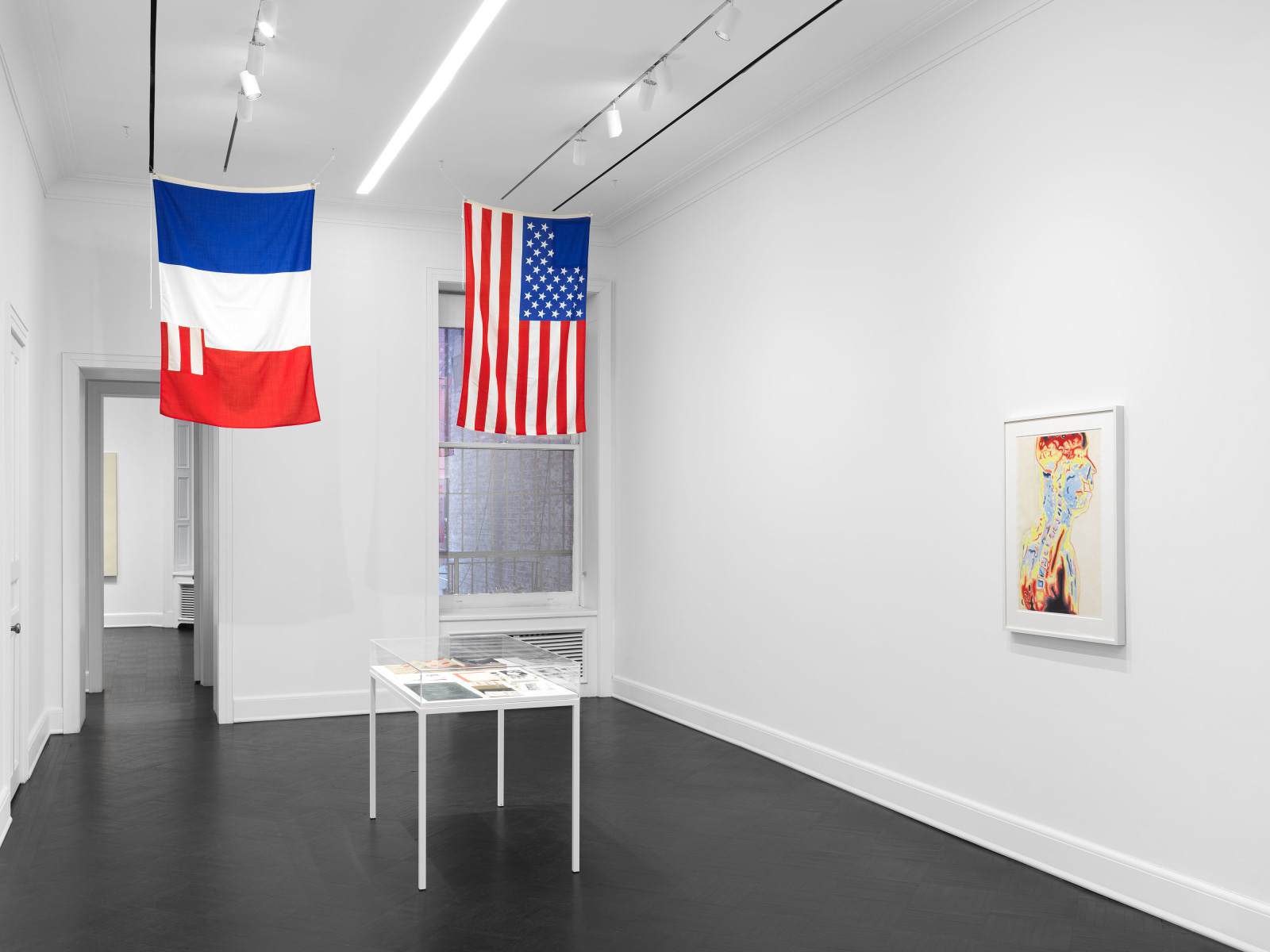 Installation view, KP Brehmer,&nbsp;Welt im Kopf [World in Mind], Petzel, 2023