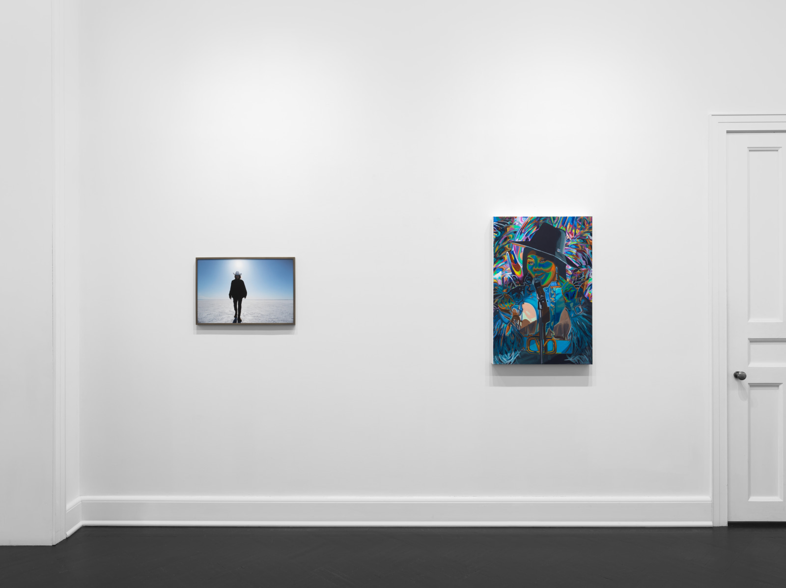 Installation view, Dana Hoey and Caitlin Cherry, Hello Trouble, Petzel, 2022