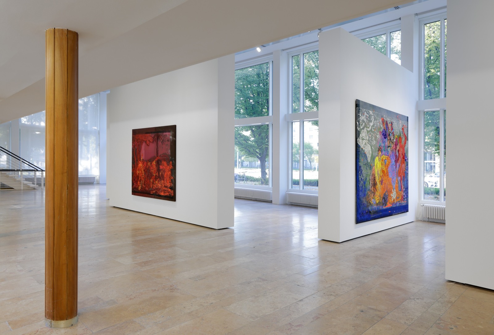 Installation view, Austin Martin White,&nbsp;Last Dance, Capitain Petzel, Berlin, 2022