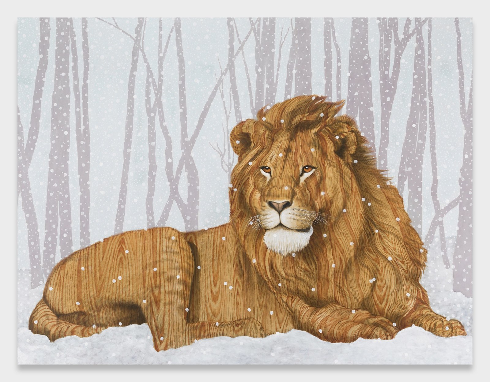 Sean Landers, Wood Lion