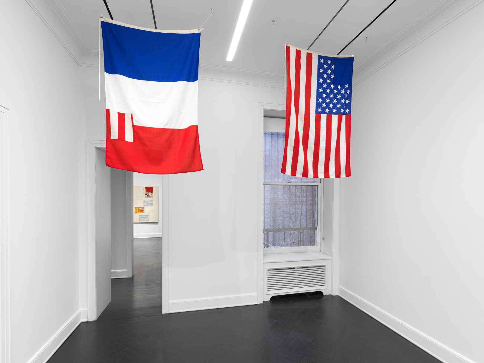 Installation view, KP Brehmer,&nbsp;Welt im Kopf [World in Mind], Petzel, 2023