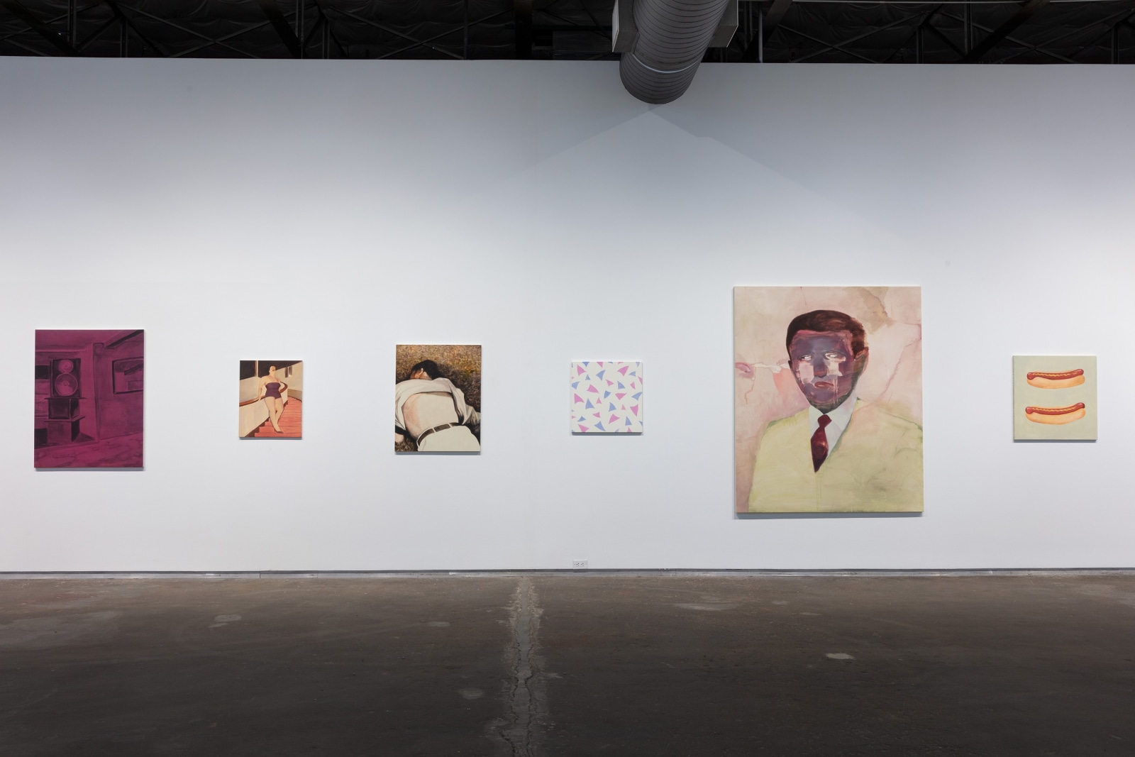 Installation view, Tomoo Gokita, Get Down, Dallas Contemporary, 2021