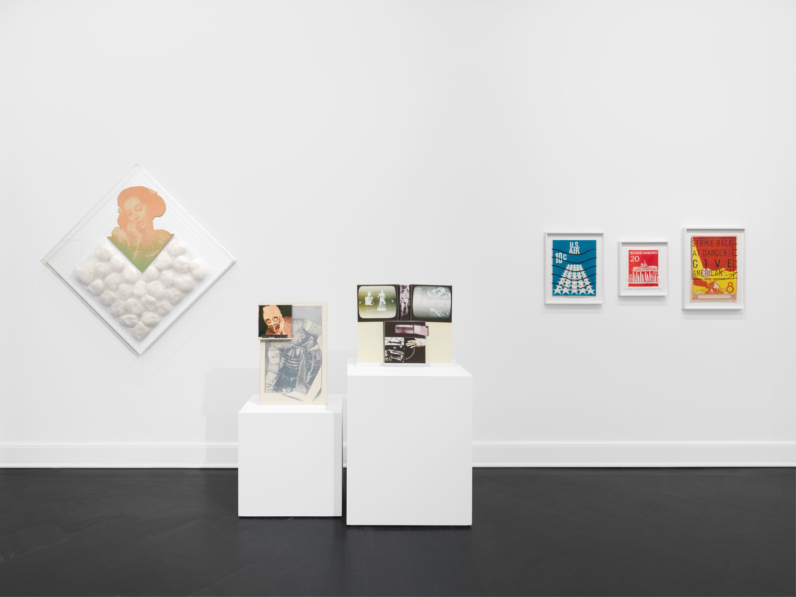 Installation view, KP Brehmer,&nbsp;Welt im Kopf [World in Mind], Petzel, 2023