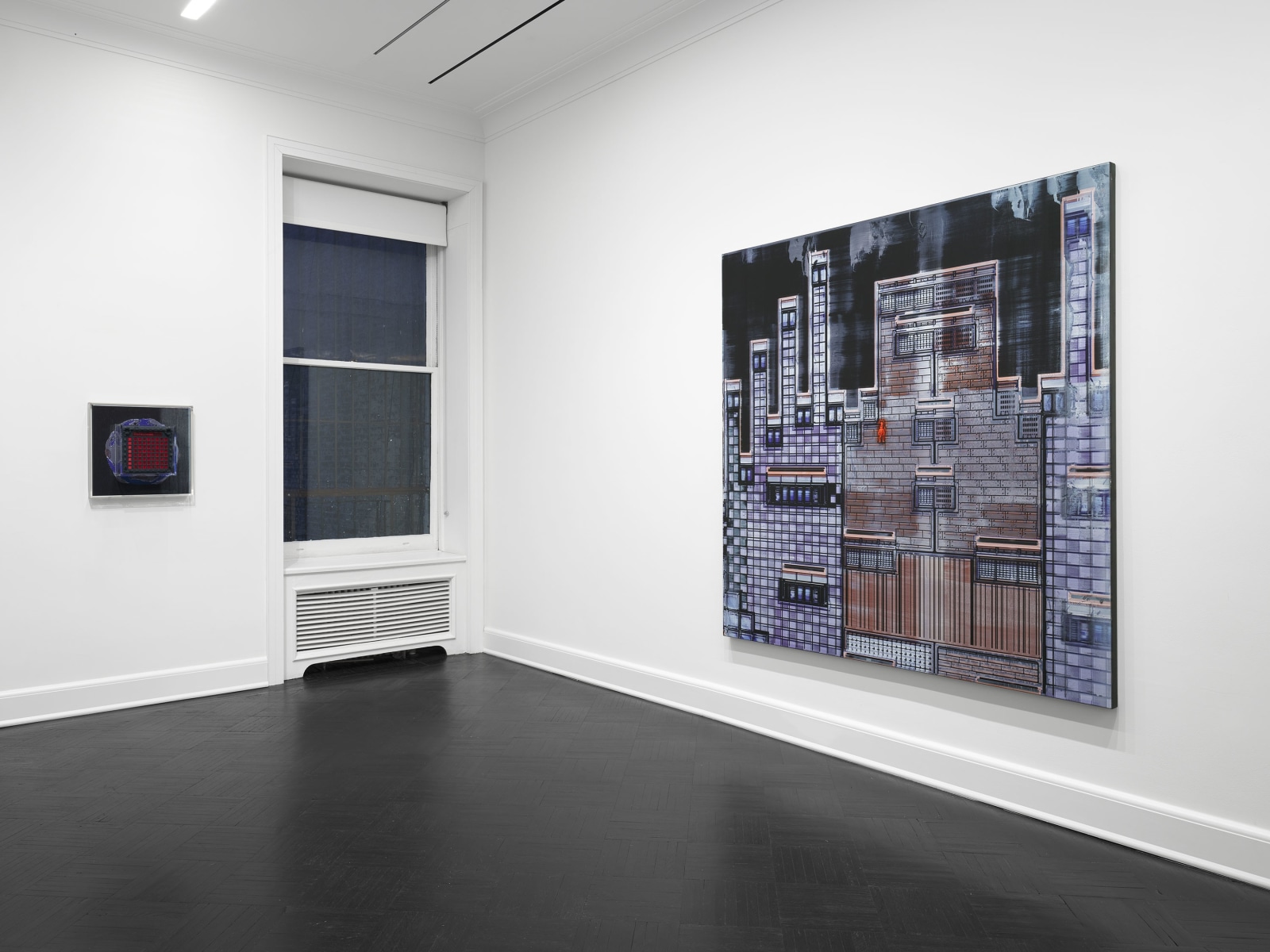 Installation view, Simon Denny,&nbsp;Dungeon, Petzel, 2024