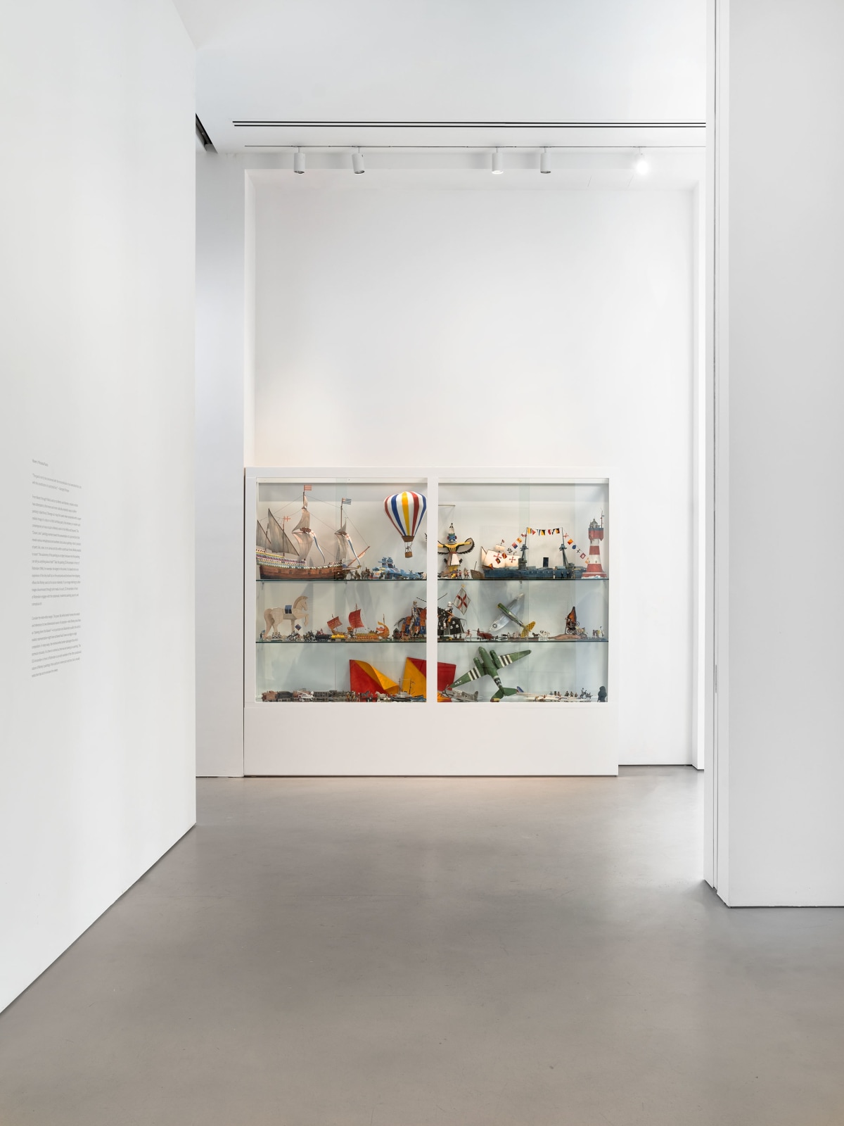 Installation view, Malcolm Morley, Painting as Model,&nbsp;Petzel, 2024