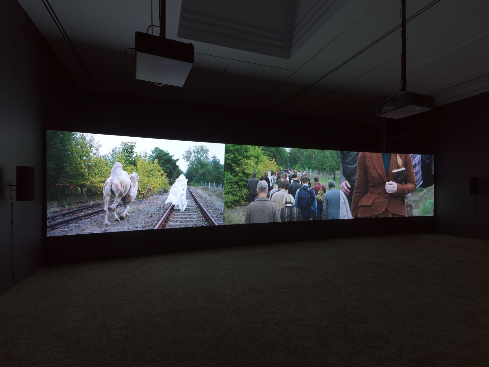 Installation view, Yael Bartana,&nbsp;Malka Germania, Petzel, 2023