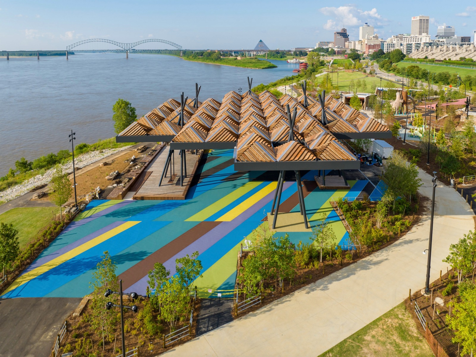 James Little - Tom Lee Park in Memphis - Viewing Room - Petzel Gallery