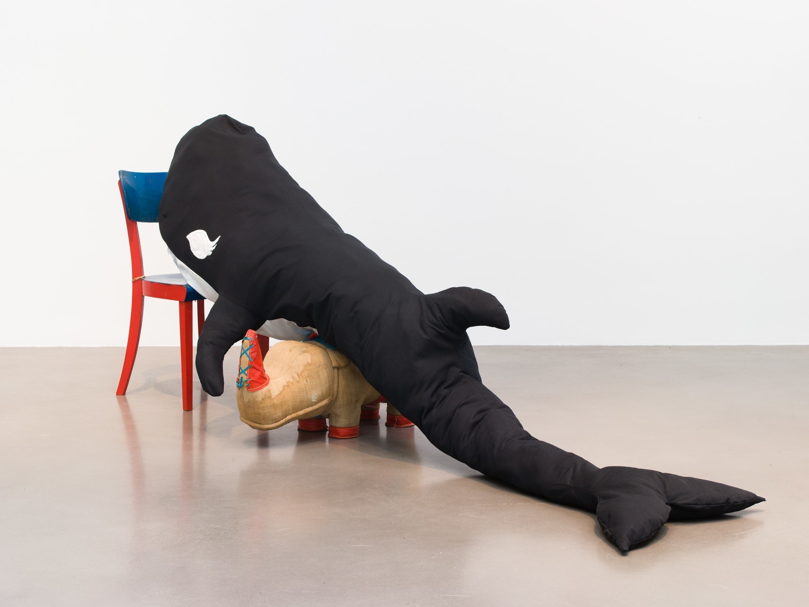 Cosima von Bonin, KILLER WHALE WITH LONG EYELASHES I (RHINO* VERSION)