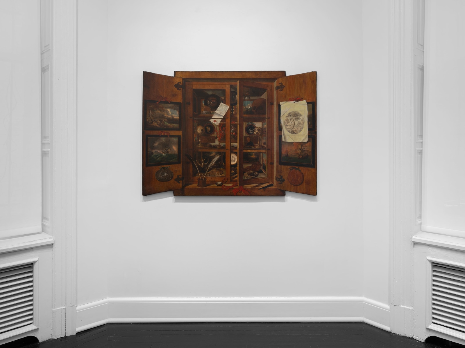 Installation view, Time Travel,&nbsp;Italian Masters through a Contemporary Lens (Part II), Petzel, 2024