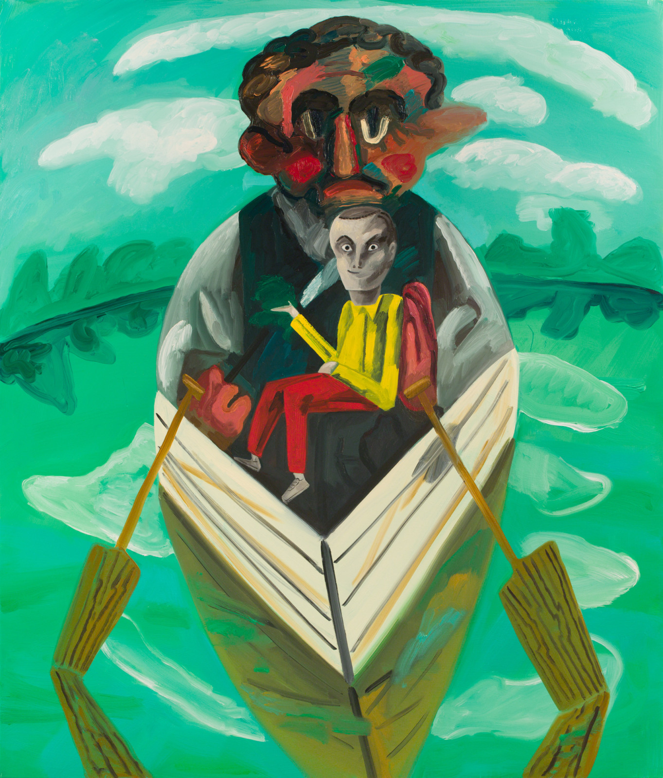 Dana Schutz, Boatman