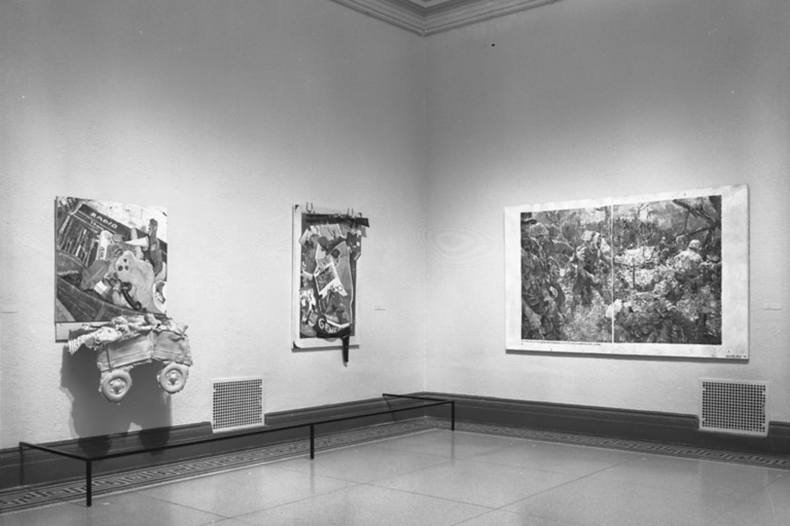 Installation view,&amp;nbsp;Malcolm Morley: Paintings, 1965-82, The Brooklyn Museum, NY, 1983