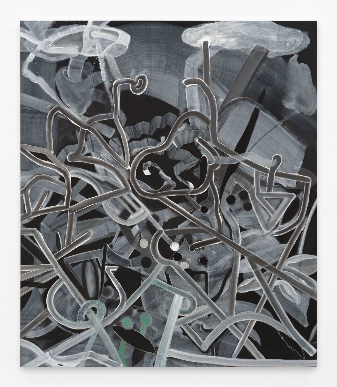 Ross Bleckner, Aggregates, Limbs