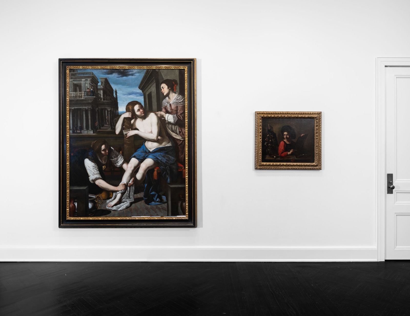 Installation view, Time Travel,&nbsp;Italian Masters through a Contemporary Lens, Petzel, 2023